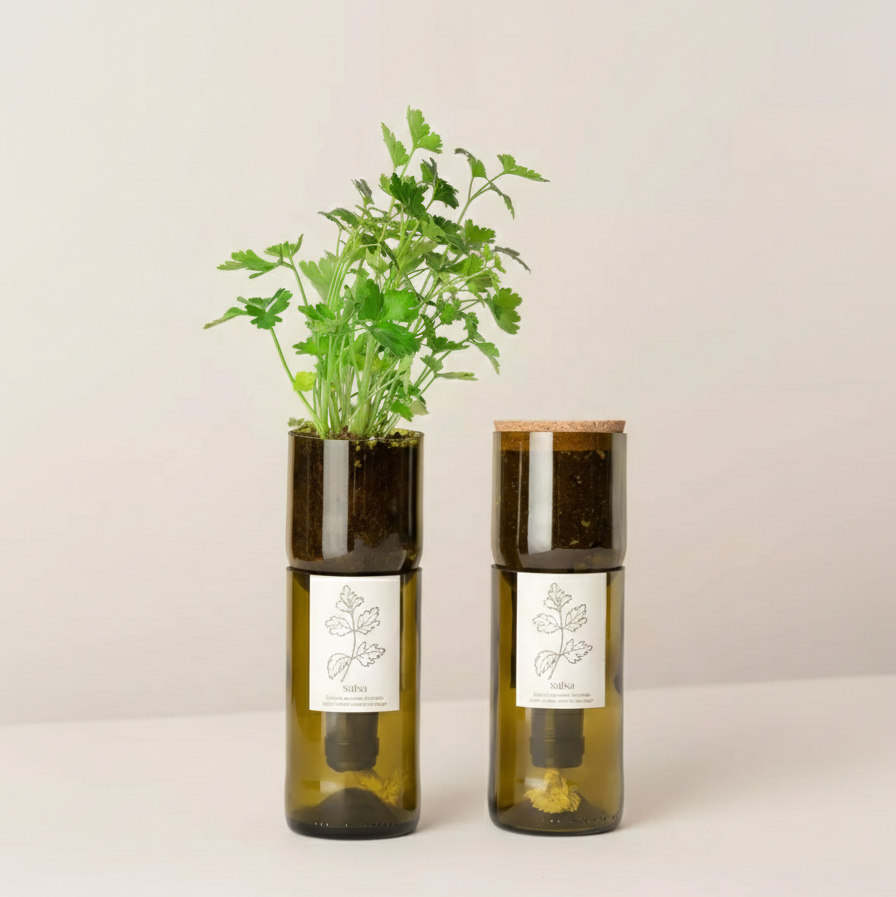 Wijnfles Peterselie Kweekset