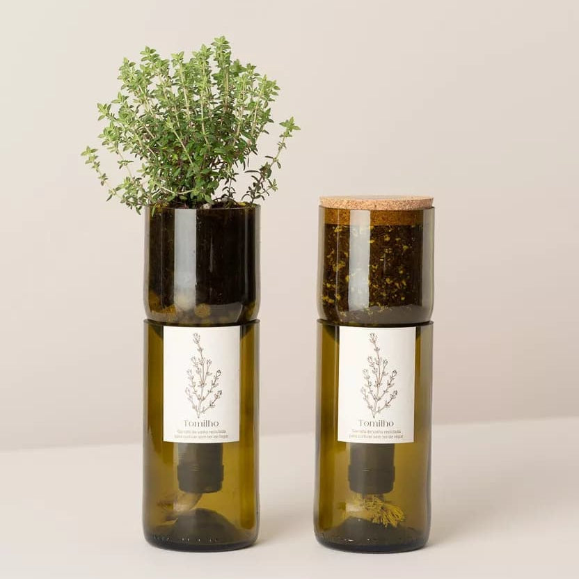 Wijnfles Tijm Kweekset